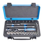 Συλλογή από καρυδάκια 3/8" σε μεταλλική κασετίνα