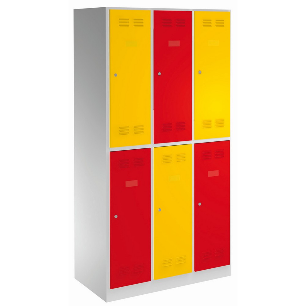 Ντουλάπα αποδυτηρίων 6 διαμερισμάτων