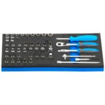 Συλλογή από κατσαβίδια καρυδάκι 1/4" με παρελκόμενα σε θήκη