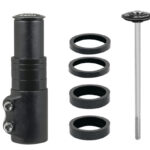 ΑΝΥΨΩΣΗ ΛΑΙΜΟΥ AHEAD FORCE 1_1/8 80mm Al matt black 30754