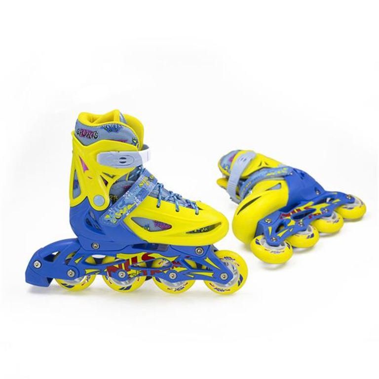 Αυξομειούμενα Πατίνια Roller NJ1905A INLINE NILS EXTREME Κίτρινο - XS (27-30) Αυξομειούμενα Πατίνια Roller NJ1905A INLINE NILS EXTREME Κίτρινο - XS (27-30) - Image 1