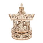 ROKR Romantic Carousel AMK62 Mechanical Music Box