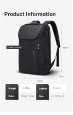 Bange® Σακίδιο πλάτης 24LT Laptop 15,6” 2517 Mαύρο - Image 2
