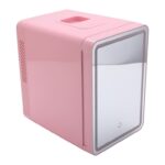 Mini Ψυγείο Ηλεκτρικό TempMaster Ροζ 10 ltr με καθρέφτη  LED φωτισμό - Image 2