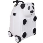 Παιδική Βαλίτσα Zoolittle Trolly Panda Γκρι με Τουβλάκια - Image 2