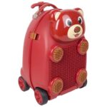 Παιδική Βαλίτσα Zoolittle Trolly Bear Κόκκινη με Τουβλάκια - Image 2