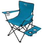 NILS CAMP Καρέκλα Καμπινγκ/Hiking Πτυσσόμενη με Βάση NC6013 Μπλε/Γκρι