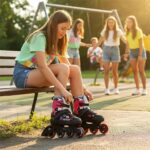 Αυξομειούμενα Roller Nils Extreme NA2053A VIBE Ροζ SMALL (33-36) - Image 2