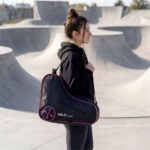 Τσάντα μεταφοράς Inline Rollers με φερμουάρ TS105 Μαύρο/Ροζ One Size NILS EXTREME - Image 2