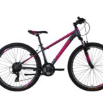 Junior 26'' 21T VB ανθρακί-ροζ