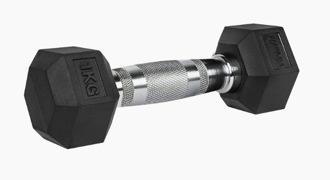 VF02008-1-VirtuFit-Hexa-Dumbbell-Pro-1-kg VirtuFit Hexa Dumbbell Pro - 1 kg - Image 1