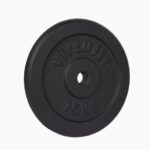 Virtufit Δίσκος βάρους μαντέμι - 30 mm - 15 kg - Μαύρο